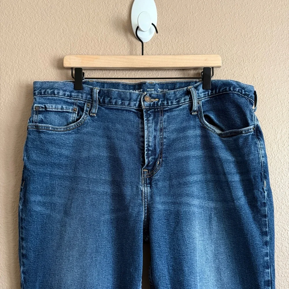 Old Navy Boot-Cut Built in Flex Blue Jeans Size 40x30